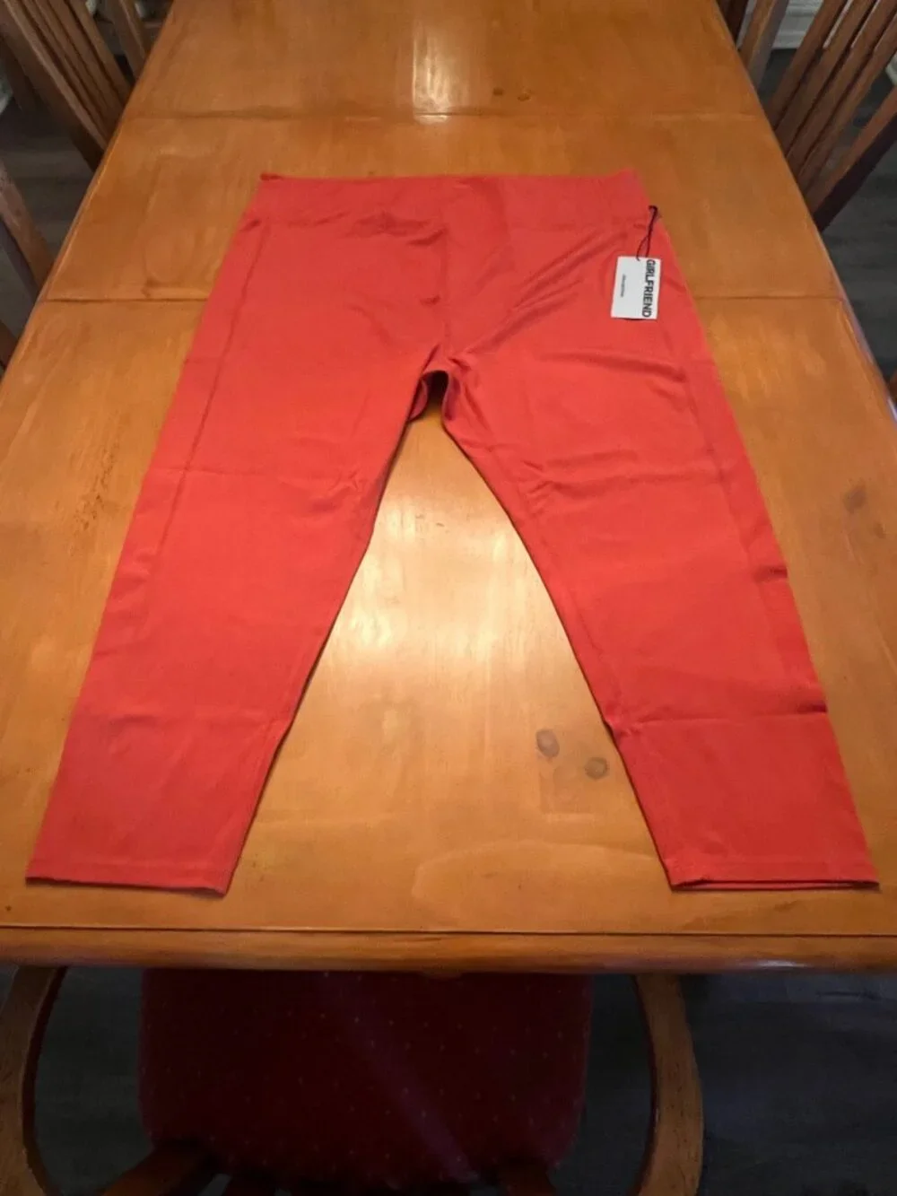 Girlfriend Collective Compressive Pocket Legging 6XL Orange-Red NWT 4074